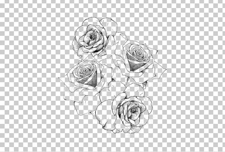 Tattoo Rose Drawing PNG, Clipart, Blackandgray, Black And White, Body Jewelry, Cut Flowers, Drawing Free PNG Download