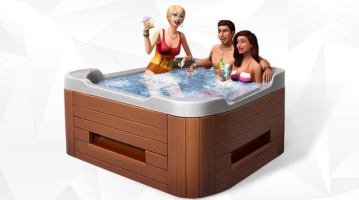 The Sims 4: Spa Day The Sims Online The Sims 3 Stuff Packs PNG, Clipart, Amenity, Bathtub, Downloadable Content, Electronic Arts, Furniture Free PNG Download