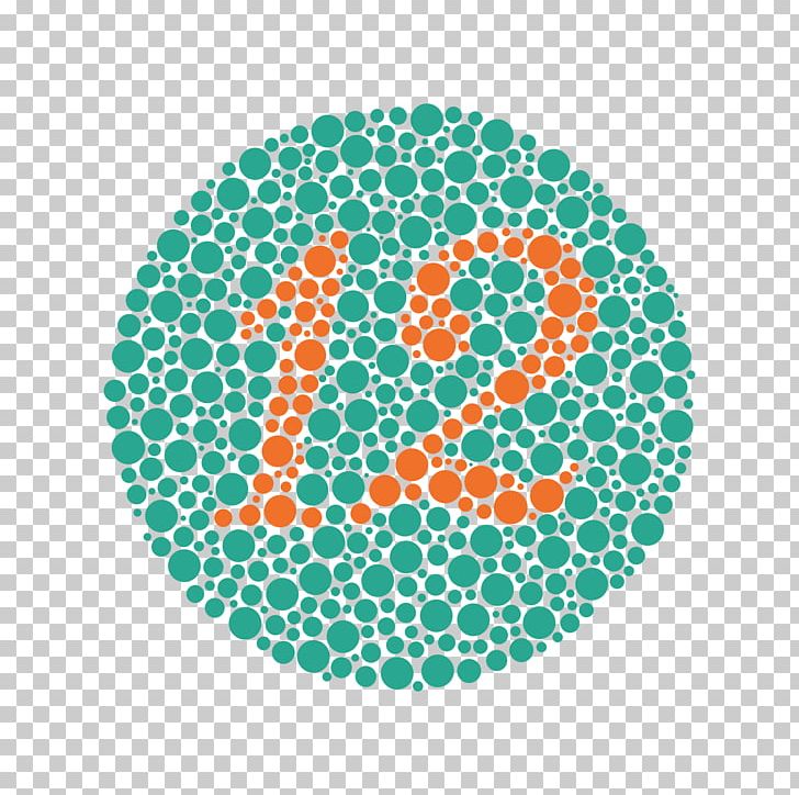 Ishihara Test Color Blindness Color Vision Visual Perception PNG, Clipart, Aqua, Area, Circle, Color, Color Blindness Free PNG Download