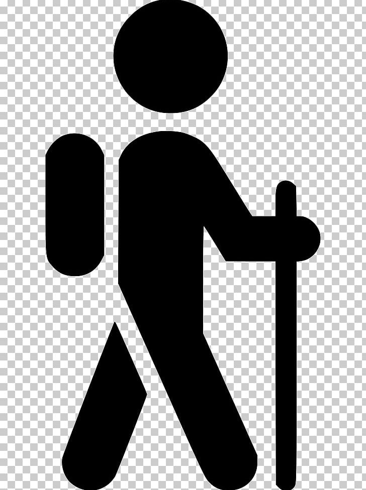 Trail Walking Computer Icons PNG, Clipart, Area, Artwork, Backpack, Black, Black And White Free PNG Download