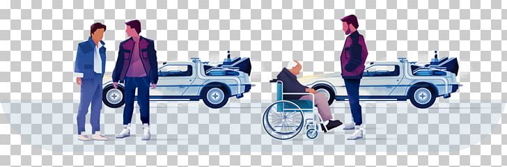 Back To The Future Marty McFly Dr. Emmett Brown Illustration DeLorean Time Machine PNG, Clipart, Art, Back To The Future, Back To The Future Part Iii, Brand, Delorean Time Machine Free PNG Download