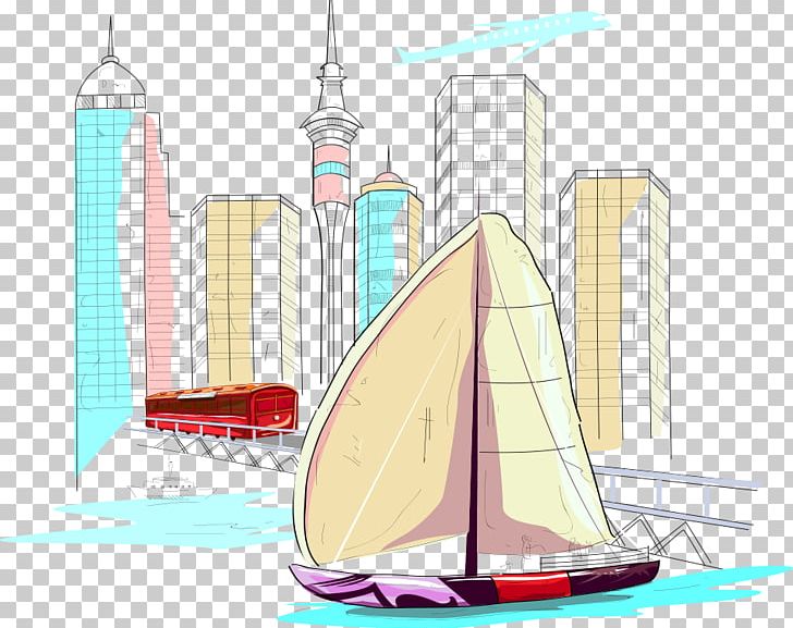 Sailboat Euclidean Illustration PNG, Clipart, Boat, Bridge, Car, Download, Happy Birthday Vector Images Free PNG Download