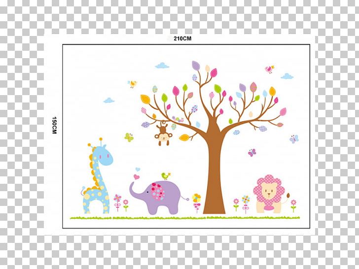 Wall Decal Sticker Nursery PNG, Clipart, Adhesive, Area, Art, Branch, Child Free PNG Download