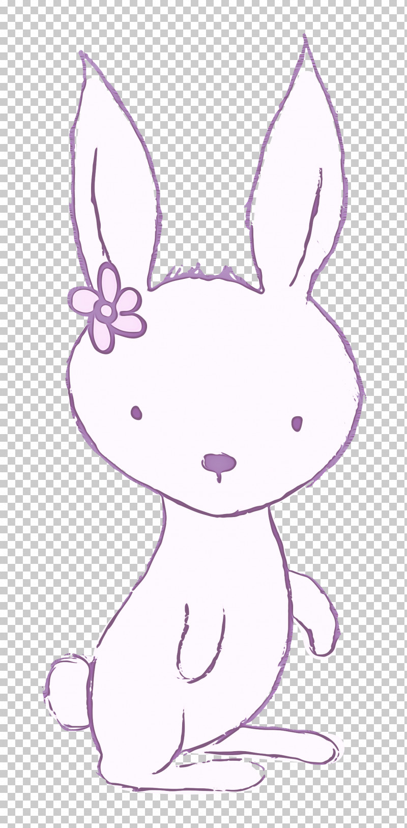 Easter Bunny PNG, Clipart, Bunny, Cartoon Bunny, Cat, Easter Bunny, Line Art Free PNG Download