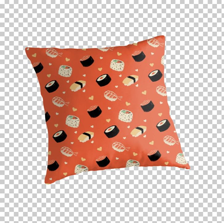 Throw Pillows Cushion PNG, Clipart, Cushion, Furniture, Orange, Pillow, Sushi Posters Free PNG Download