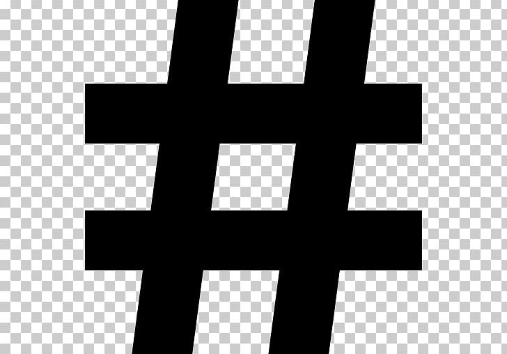 Social Media Hashtag Number Sign Computer Icons Symbol PNG, Clipart, Angle, Black, Black And White, Brand, Computer Icons Free PNG Download