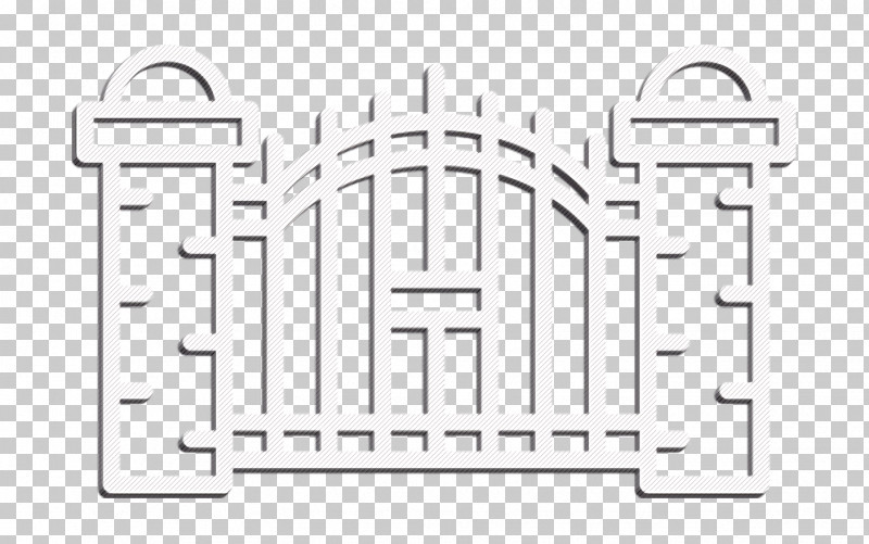 Lineal Halloween Icon Cemetery Gates Icon Graveyard Icon PNG, Clipart, Bathroom, Bedroom, Countertop, Gate, Graveyard Icon Free PNG Download