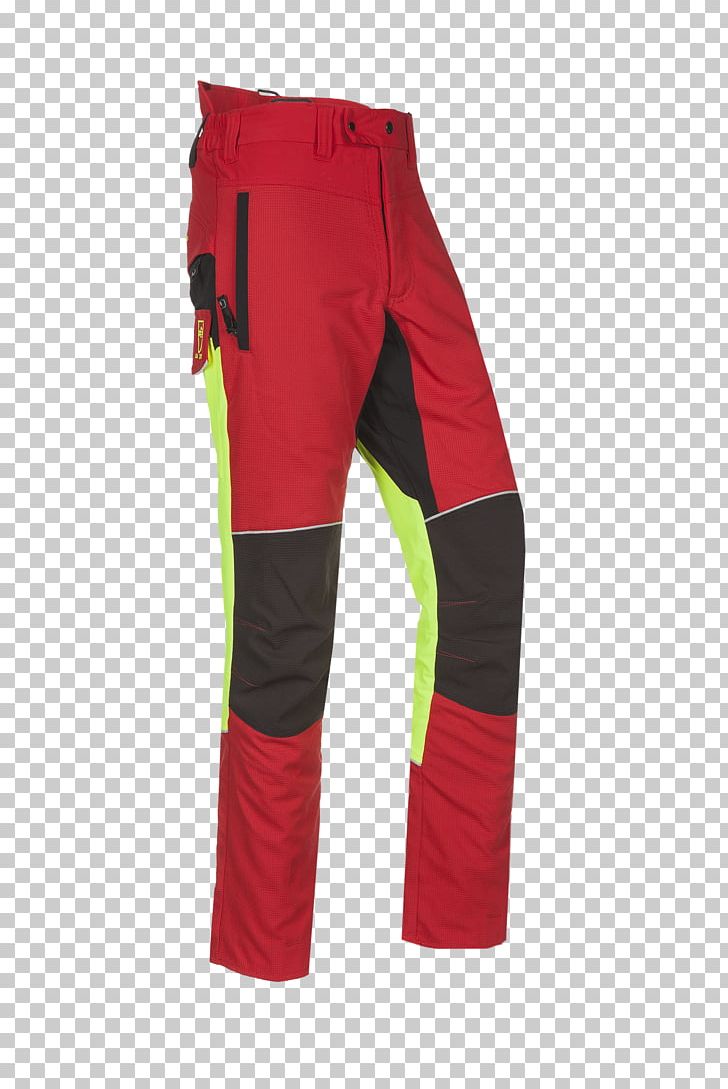Kettingzaagbroek Pants Light Red ISO 20471 PNG, Clipart, Active Pants, Black, Chainsaw, Color, Fiber Free PNG Download