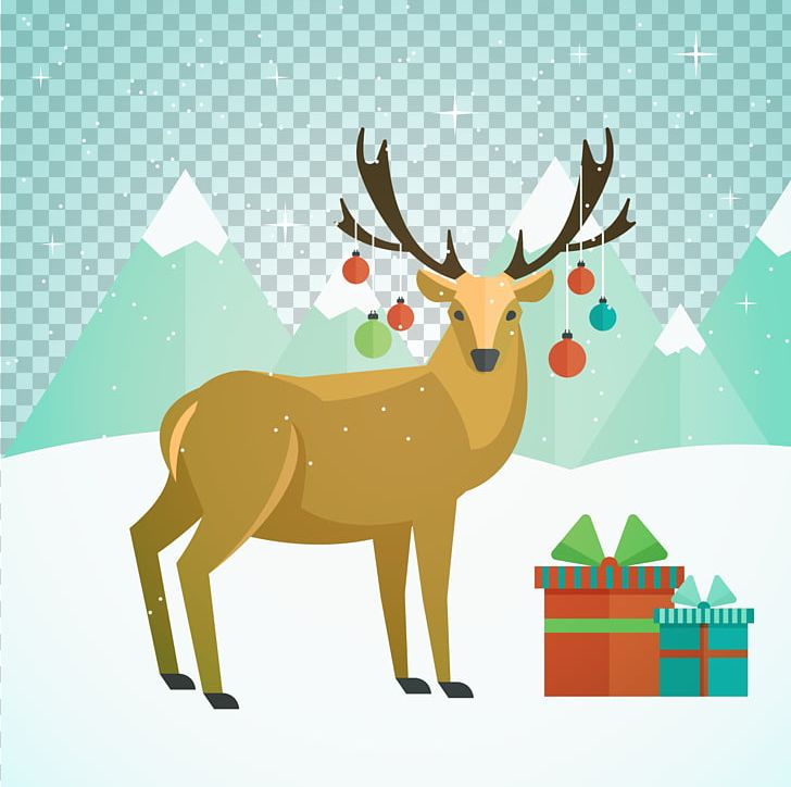 Reindeer Christmas PNG, Clipart, Antler, Background Vector, Balls, Cartoon, Christmas Decoration Free PNG Download