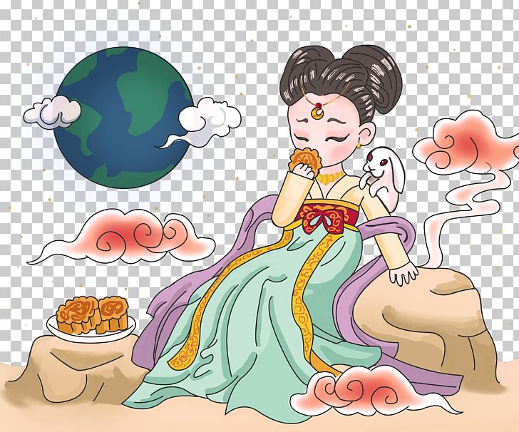 Mooncake Mid-Autumn Festival PNG, Clipart, Adorable, Area, Art, Cake, Cartoon Free PNG Download