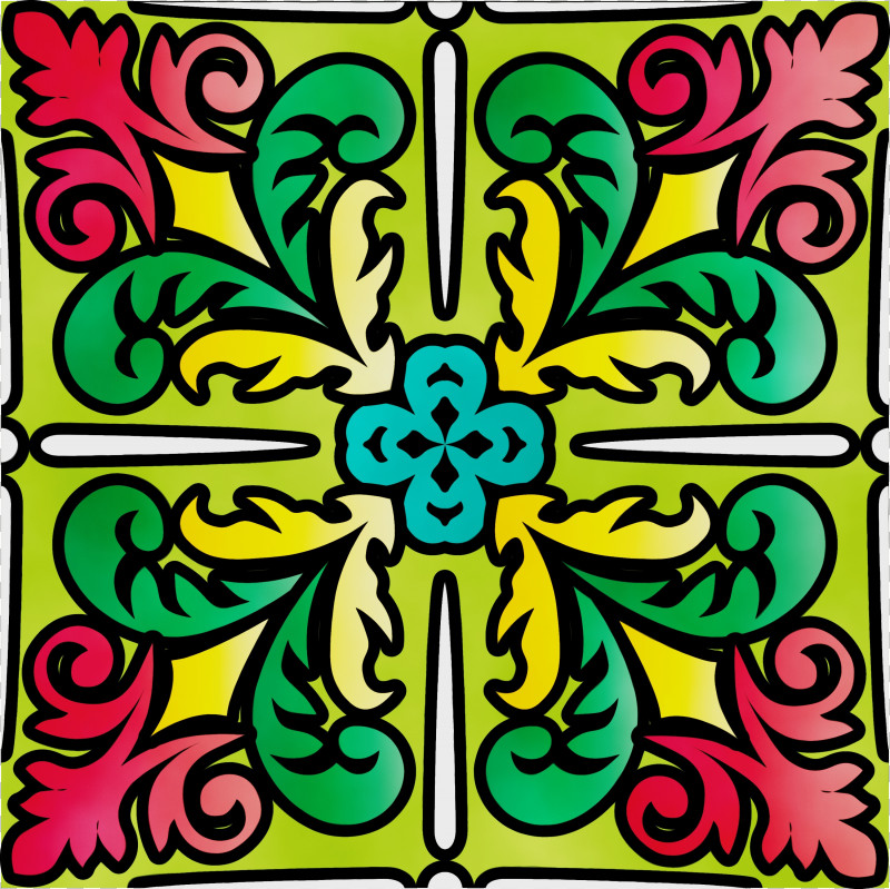 Floral Design PNG, Clipart, Floral Design, Green, Line, Marc Tile, Paint Free PNG Download