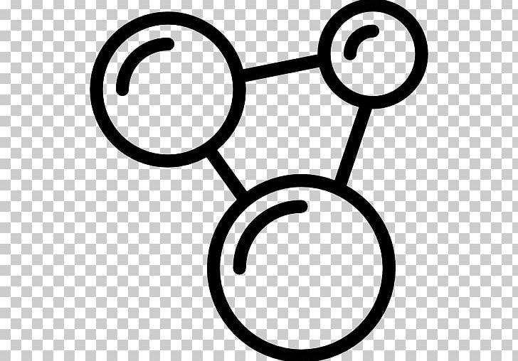 Molecule Computer Icons PNG, Clipart, Area, Black And White, Body Jewelry, Chemistry, Circle Free PNG Download