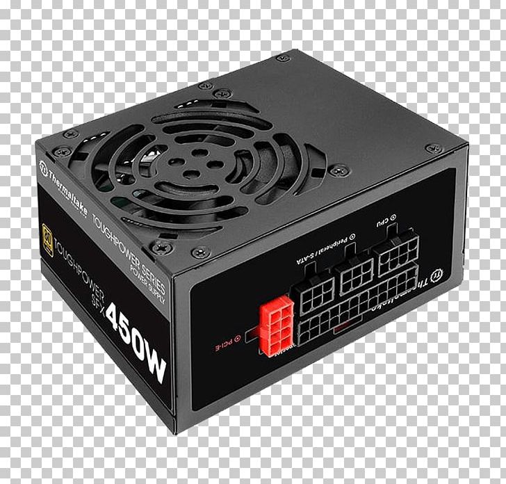 Power Supply Unit 80 Plus Thermaltake Power Supply Toughpower SFX Power Converters PNG, Clipart, 80 Plus, Computer, Computer System, Electricity Supplier Big Promotion, Electronic Device Free PNG Download