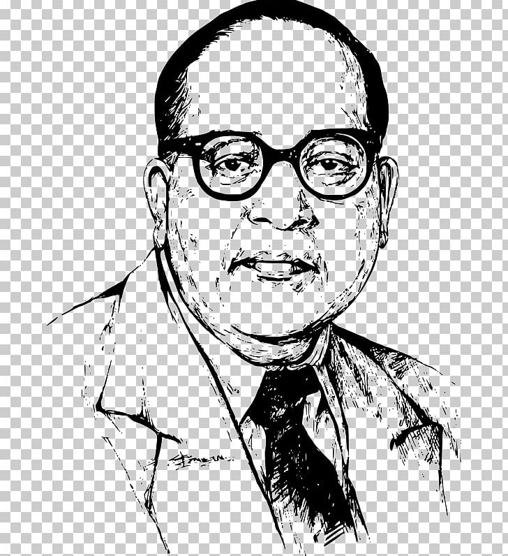 B. R. Ambedkar Indian Independence Movement Pakistan Or Partition Of India Ambedkar PNG, Clipart, Angle, Author, Cartoon, Eye, Face Free PNG Download