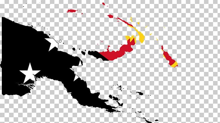 Flag Of Papua New Guinea Map PNG, Clipart, Art, Black, Brand, Computer Wallpaper, Flag Free PNG Download