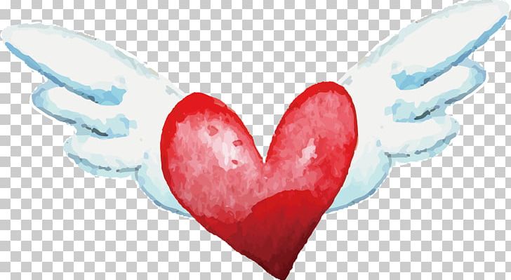 Heart Watercolor Painting PNG, Clipart, Angel, Angel Vector, Art, Cartoon, Download Free PNG Download