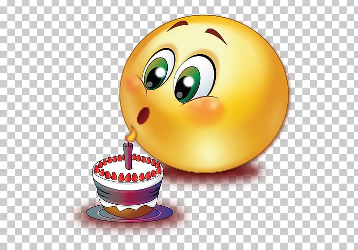 birthday cake emoticon