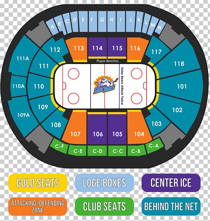 Amway Center Solar Bears Seating Chart