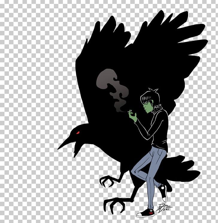 O Green World Gorillaz Art PNG, Clipart, Art, Artist, Beak, Bird, Bird Of Prey Free PNG Download