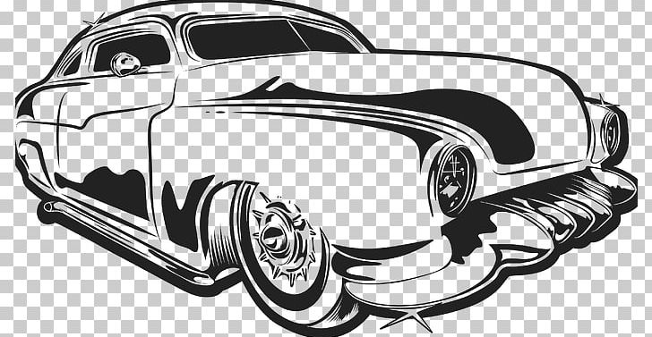 Car Line Art Drawing Hot Rod Chicano PNG, Clipart, Artwork, Automotive Design, Automotive Exterior, Black And White, Brand Free PNG Download