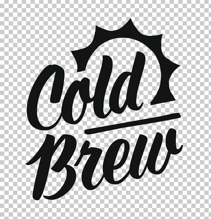Cold Brew Logo Iced Coffee Brewed Coffee PNG, Clipart, Black And White, Brand, Brewed Coffee, Calligraphy, Coffee Free PNG Download