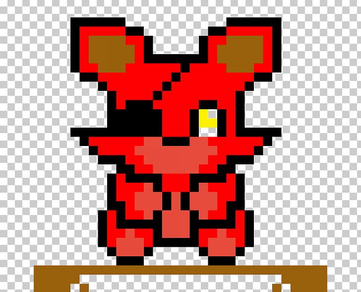 Pixel Art Five Nights At Freddy's Cross-stitch PNG, Clipart,  Free PNG Download