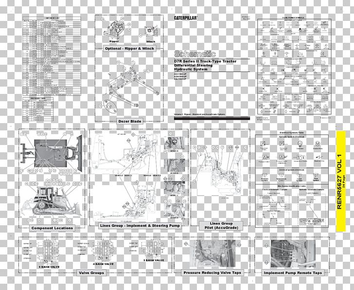 Caterpillar Inc. Hydraulics Valve Hydraulic Circuit Hydraulic Drive System PNG, Clipart, Angle, Area, Artwork, Black And White, Bobcat Free PNG Download