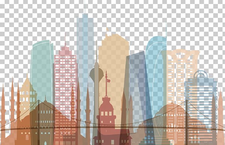 Istanbul Drawing Illustration PNG, Clipart, Building, Bustling, City, Color, Color Pencil Free PNG Download