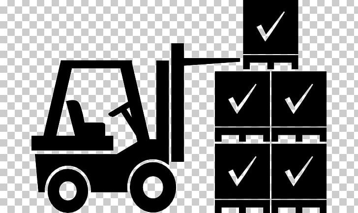 Forklift Logistics Transport PNG, Clipart, Angle, Black, Black And White, Brand, Computer Icons Free PNG Download