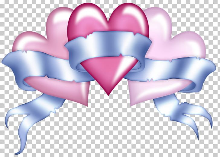 Heart Ribbon PNG Transparent Images Free Download, Vector Files