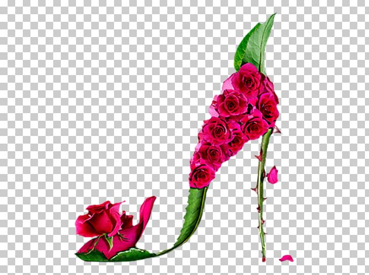 Shoe Flower High-heeled Footwear Clothing PNG, Clipart, Art, Clothing, Cut Flowers, Designer, Desktop Wallpaper Free PNG Download