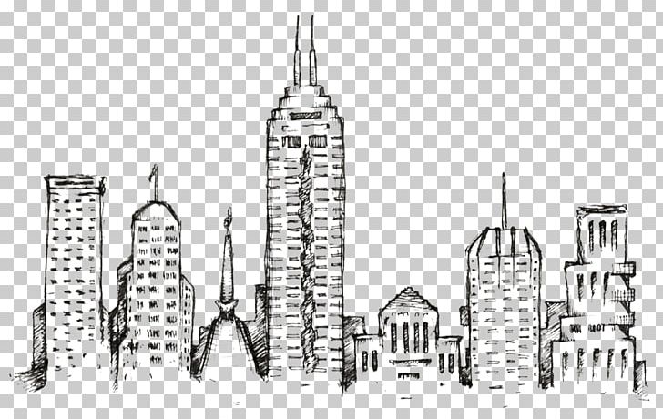 Skyline Drawing Indianapolis City Line Art PNG, Clipart, Art City, Black And White, City, City Line, Collaboration Free PNG Download
