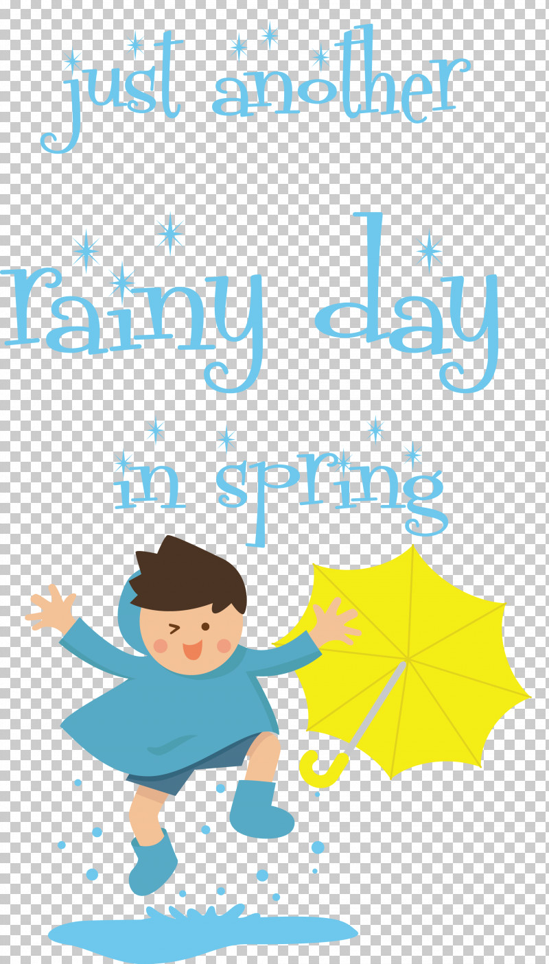 Raining Rainy Day Rainy Season PNG, Clipart, Behavior, Cartoon, Happiness, Human, Leaf Free PNG Download
