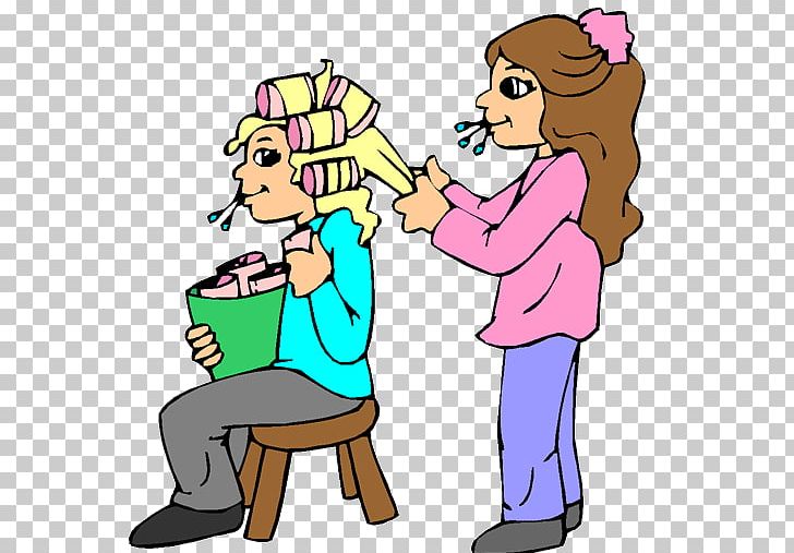 Cosmetologist Barber Animation PNG, Clipart, Area, Cartoon, Child, Com, Conversation Free PNG Download