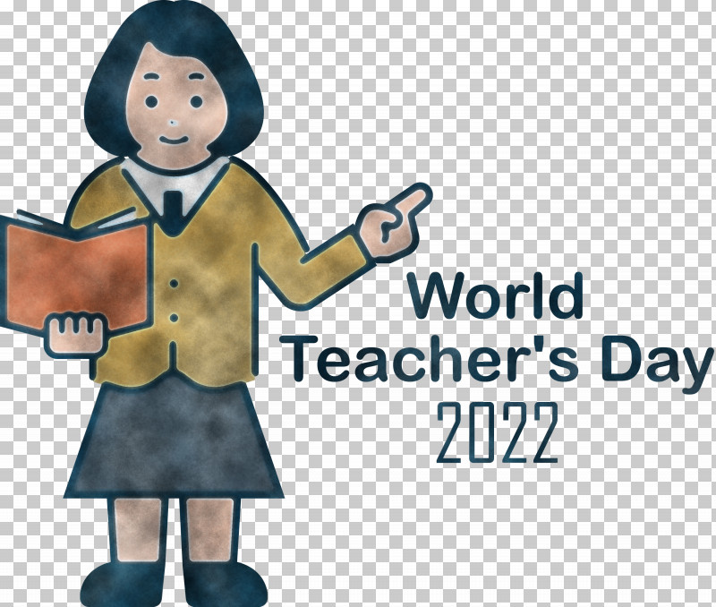 World Teachers Day Happy Teachers Day PNG, Clipart, Behavior, Cartoon, Character, Happiness, Happy Teachers Day Free PNG Download
