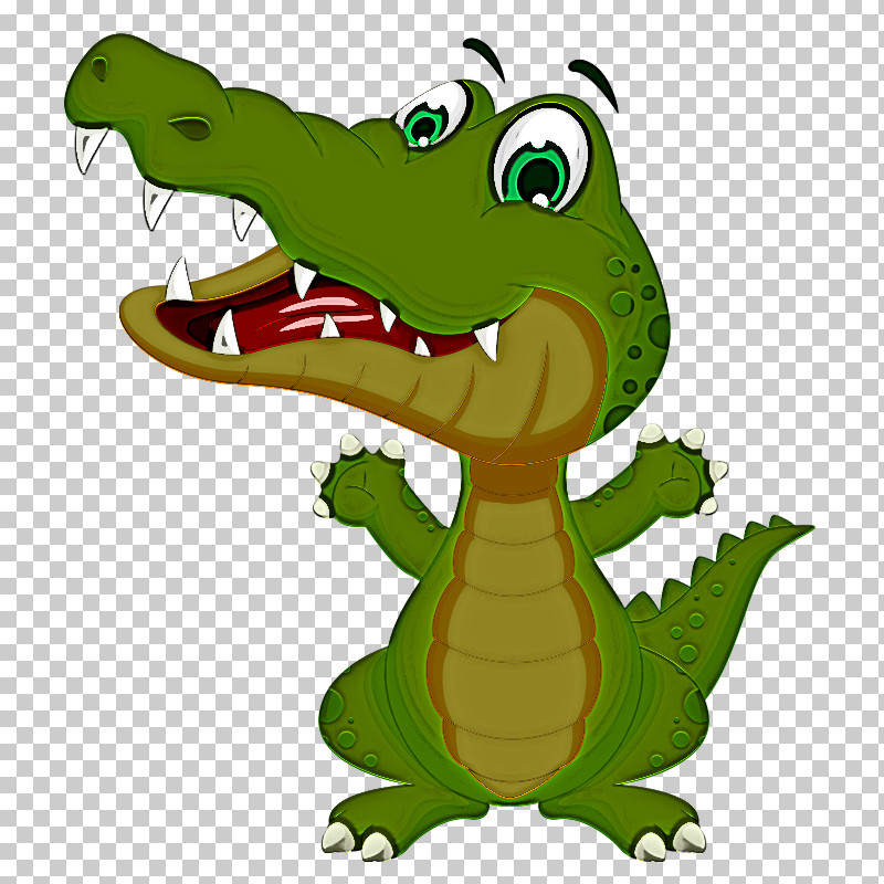 Crocodilia Crocodile Alligator Cartoon Green PNG, Clipart, Alligator, Animal Figure, Cartoon, Crocodile, Crocodilia Free PNG Download