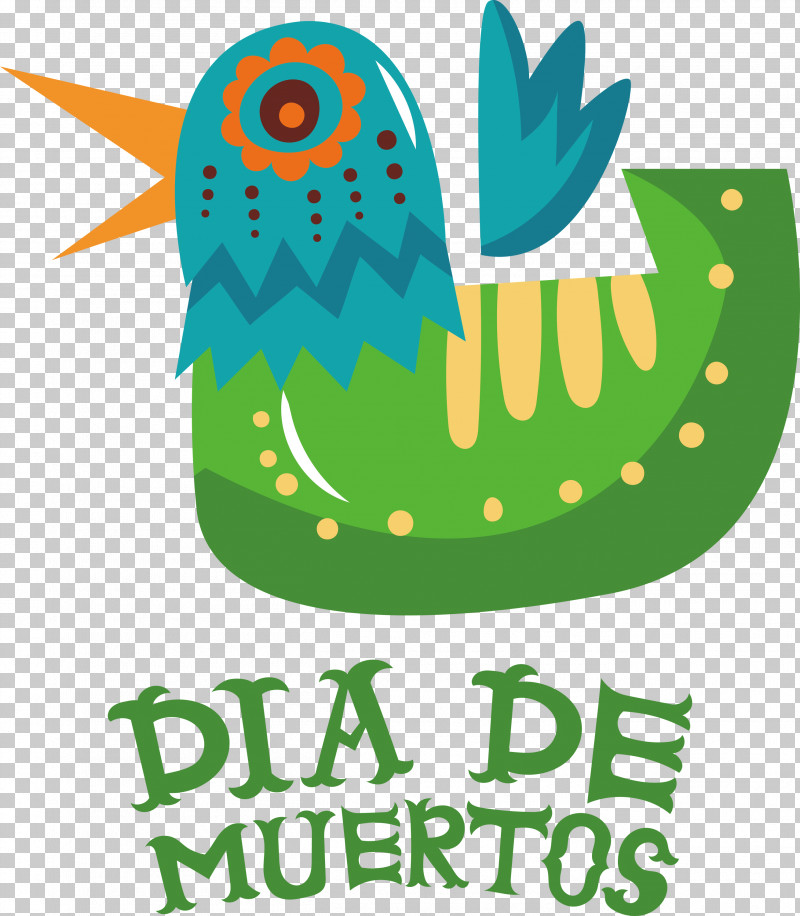 Day Of The Dead Día De Los Muertos Día De Muertos PNG, Clipart, Beak, D%c3%ada De Muertos, Day Of The Dead, Dia De Los Muertos, Green Free PNG Download