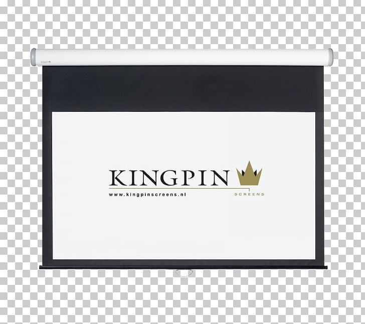 Projection Screens Computer Monitors Display Device Brand Font PNG, Clipart, Advertising, Brand, Computer Monitors, Display Device, Kingpin Free PNG Download