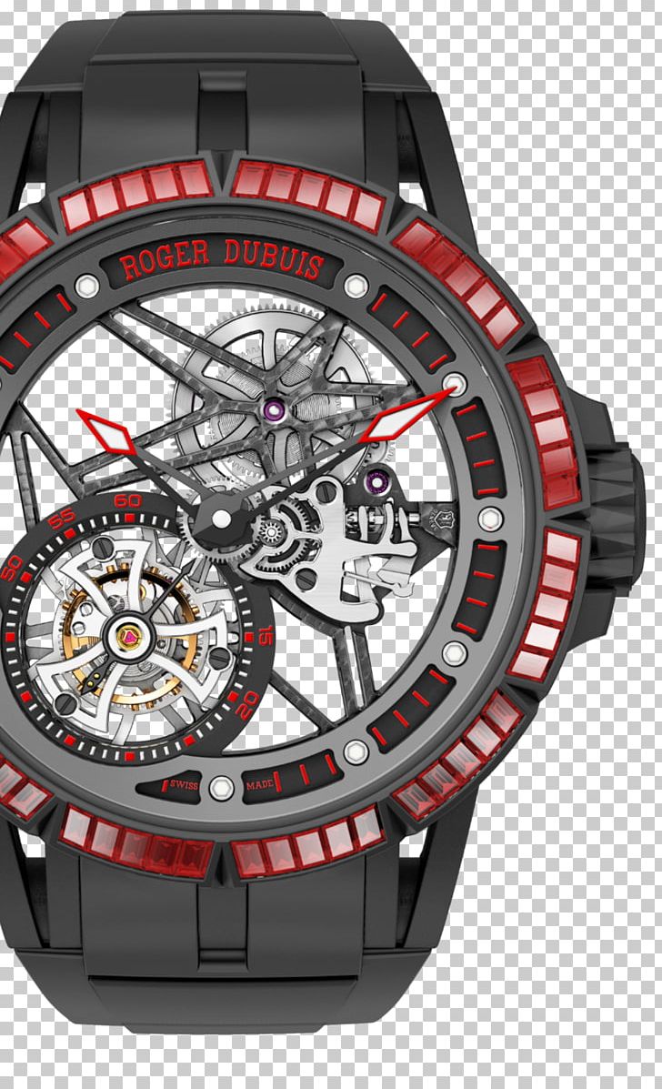 Roger Dubuis Skeleton Watch Tourbillon Clock PNG, Clipart, Accessories, Automatic Watch, Brand, Clock, Geneva Seal Free PNG Download