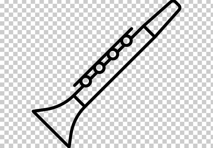 Computer Icons Musical Instruments Drawing PNG, Clipart, Angle, Area, Art, Black And White, Clarinet Free PNG Download