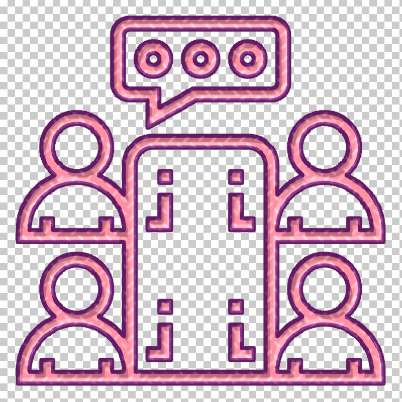 Brainstorm Icon Meeting Icon STEM Icon PNG, Clipart, Brainstorm Icon, Circle, Line, Meeting Icon, Pink Free PNG Download