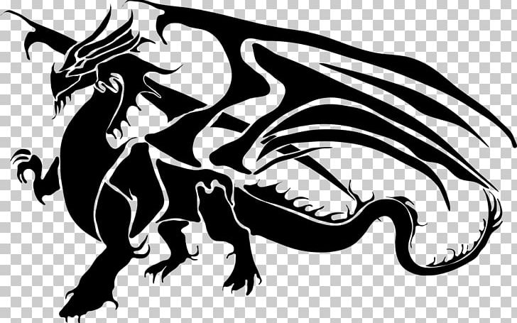 Chinese Dragon Silhouette PNG, Clipart, Black And White ...