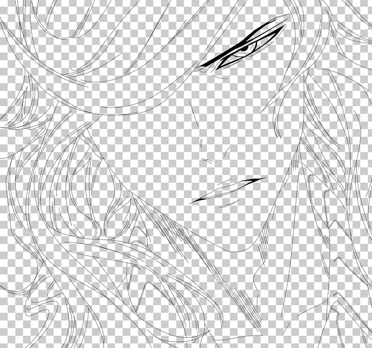 Drawing Line Art Eye Human Hair Color Sketch PNG, Clipart, Anime, Artwork, Black, Black And White, Cartoon Free PNG Download