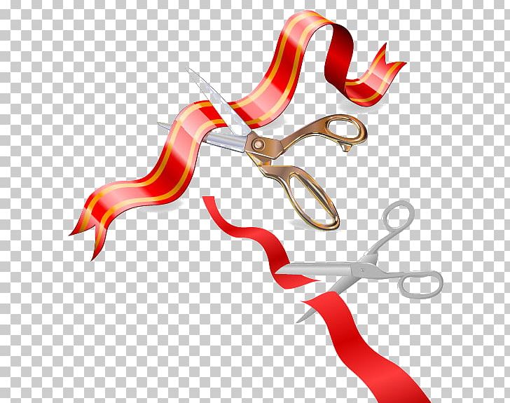 Scissors Opening Ceremony PNG, Clipart, Colored, Colored Ribbon, Decoration, Drawing, Free Content Free PNG Download