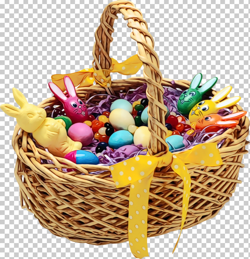 Gift Basket Hamper Basket Easter Wicker PNG, Clipart, Basket, Bird Nest, Ceremony, Easter, Easter Basket Cartoon Free PNG Download