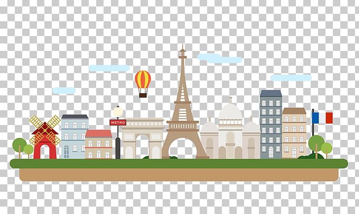 Champs-xc9lysxe9es Arc De Triomphe Eiffel Tower Illustration PNG ...
