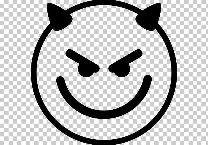 Computer Icons Devil Smiley Emoticon Satan PNG, Clipart, Black, Black And White, Circle, Computer Icons, Demon Free PNG Download