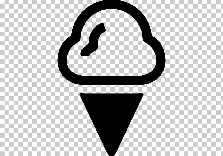 Computer Icons Ice Cream Cafe PNG, Clipart, Black And White, Cafe, Computer Icons, Cone, Cream Free PNG Download