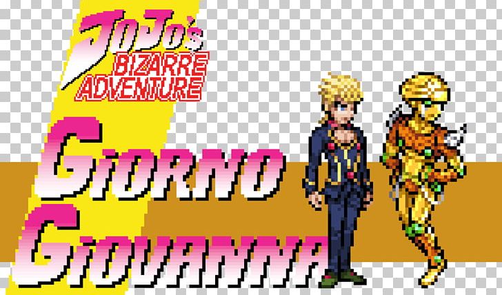 Giorno Giovanna JoJo's Bizarre Adventure The Gold Experience Pixel Art Golden Wind PNG, Clipart,  Free PNG Download