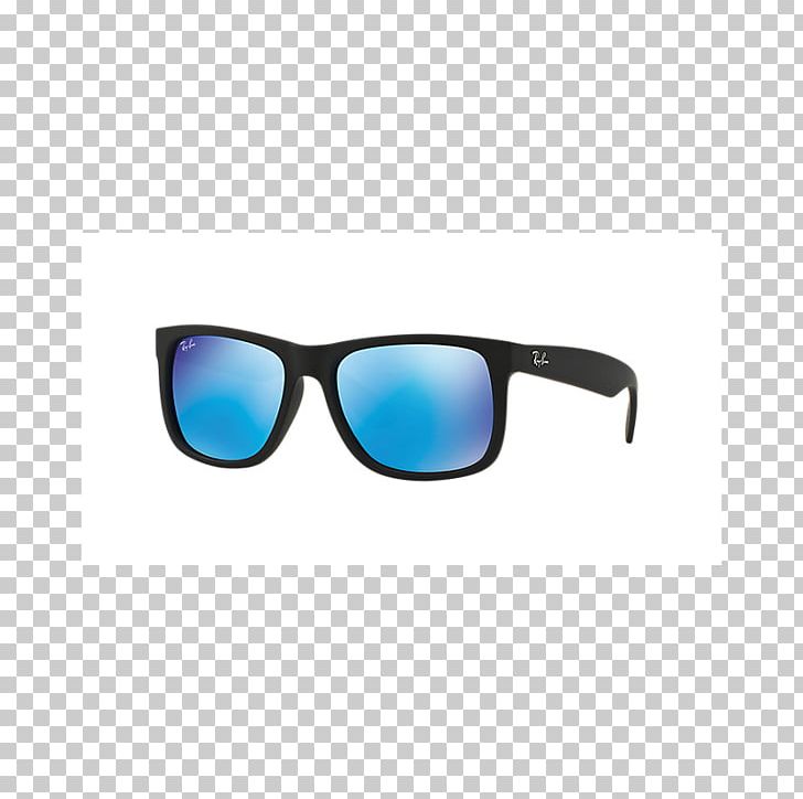 Ray-Ban Justin Classic Mirrored Sunglasses Ray-Ban Wayfarer PNG, Clipart, Aqua, Aviator Sunglasses, Azure, Ban, Blue Free PNG Download